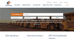 Desktop Screenshot of miningpeople.com.au
